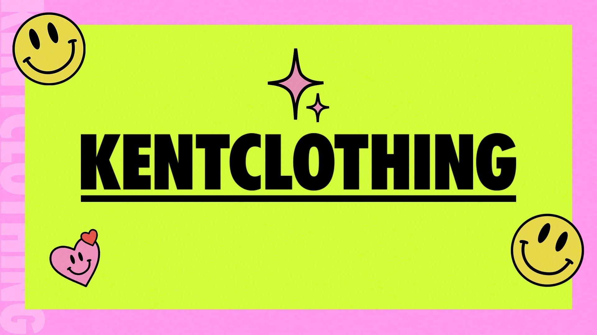 A Kent Clothing banner